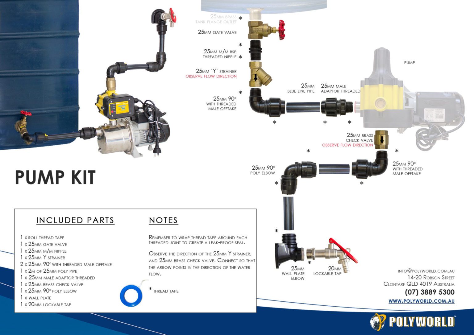 Pump Kit Polyworld